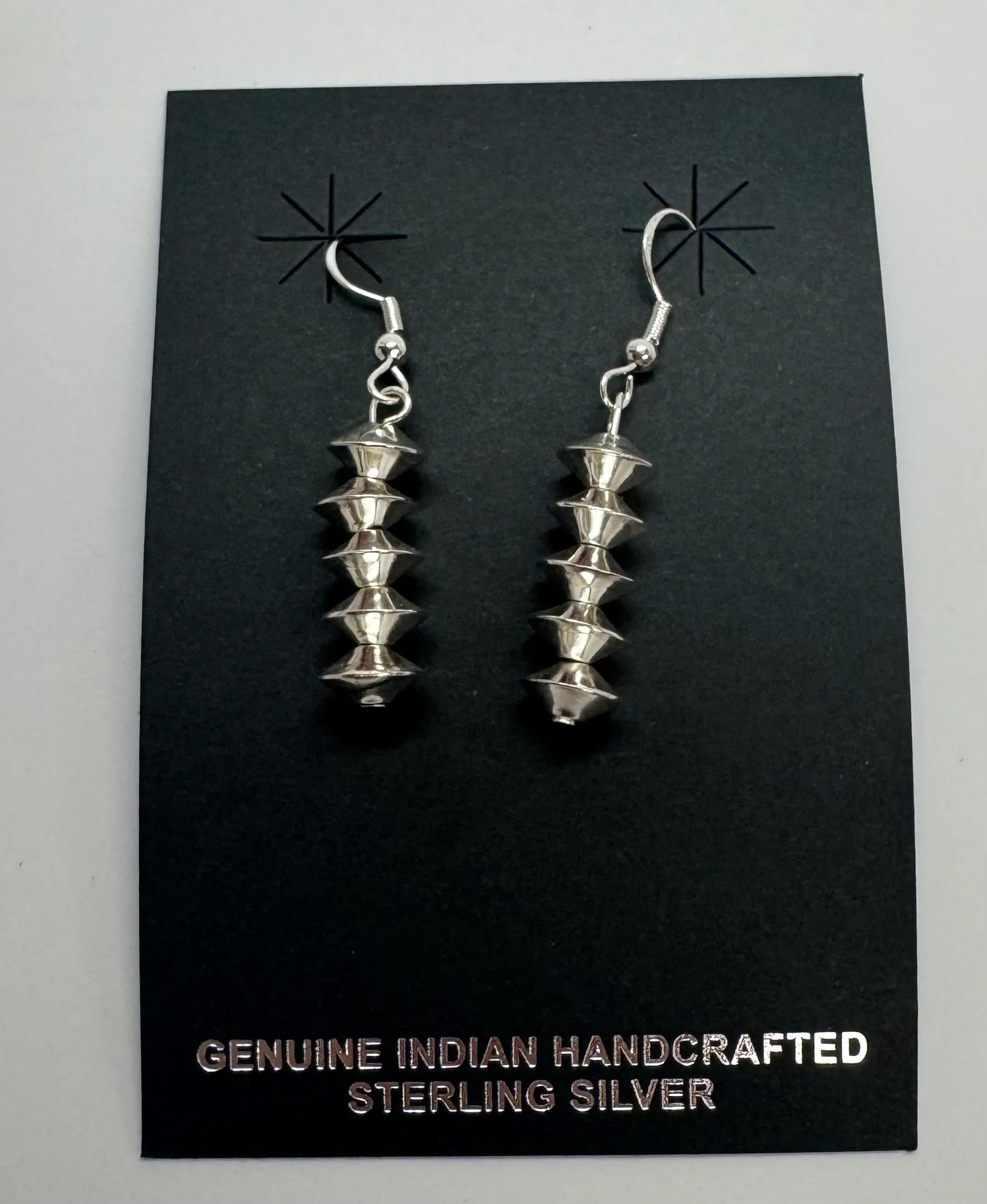 Shiny Navajo Pearl Earrings