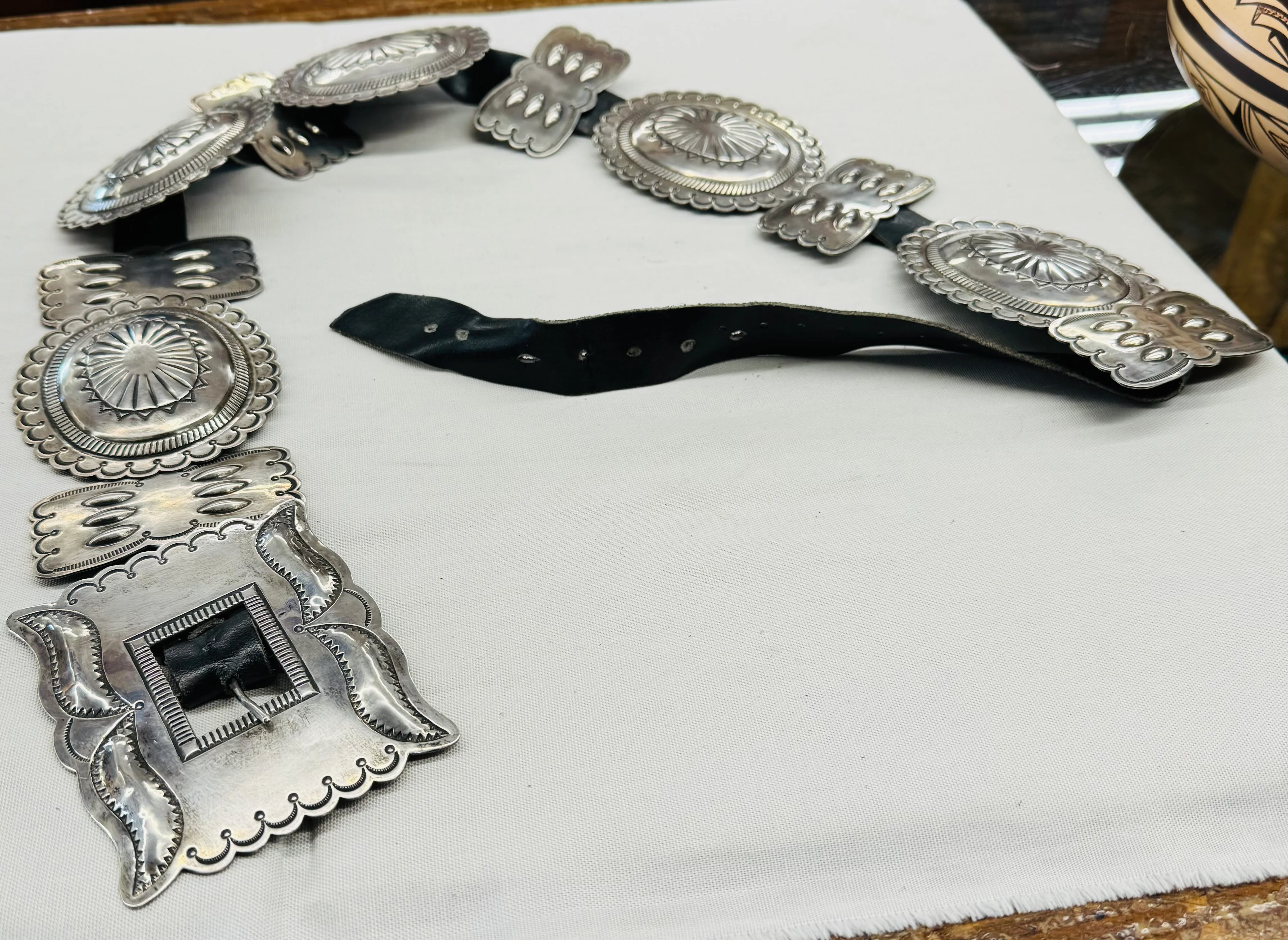 Silver Concho Belt - Image 3